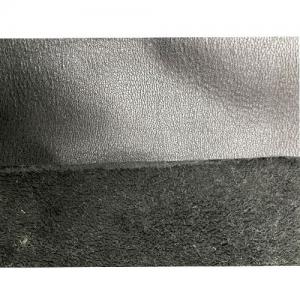 Black and Silver double face Faux Fur Fabric China Fabric Supplier for Zara