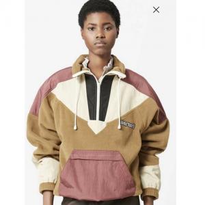 Mix Color Faux Fur Jacket