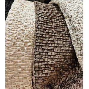 Mix color Pleated Polyester Fabric China Fabric Supplier for Zara